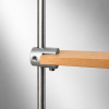 rod display shelf support clamp 10mm