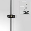 rod double panel support clamp 10mm vertical dual grip