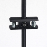 rod double panel support clamp 10mm vertical dual grip