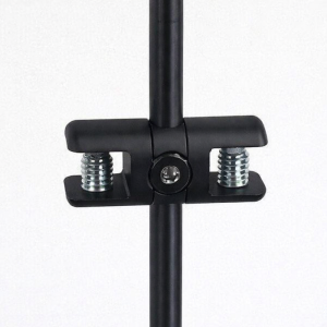 rod double panel support clamp 10mm vertical dual grip