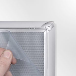 spare snap frame and a board front poster covers
