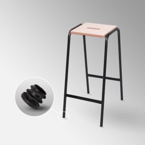 stool replacement rubber feet