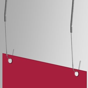 suspended ceiling hanging t-slide kit