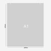 suspended ceiling poster holder kit