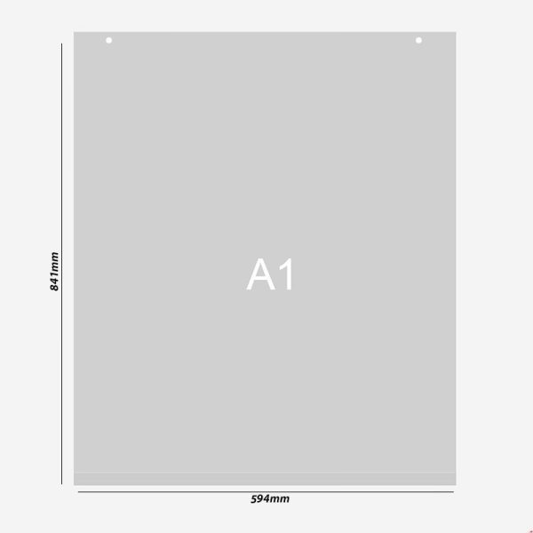 suspended ceiling poster holder kit