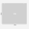 suspended ceiling poster holder kit
