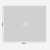 suspended ceiling poster holder kit