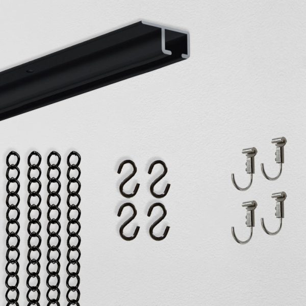 u-rail steel chain hanging kit