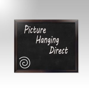 wooden chalkboard frame