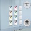 suspended twist ceiling to floor brochure holder display kit